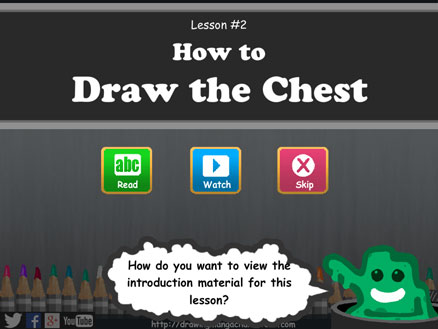 Drawing Manga Characters School Pick Instruction Screenshot